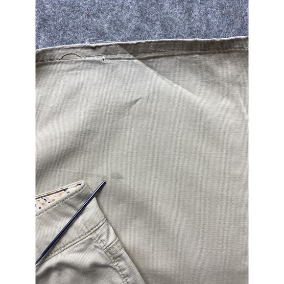 Old Navy Pants Womens Size 2 Beige Ultra Low Rise Wide Leg Casual Chino Y2K - Picture 8 of 16